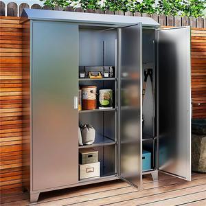 스테인리스 야외 조립식 방수 대형 창고 철제 수납장