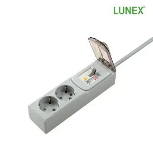 동양전자산업 루넥스 2구 16A 누전차단 고용량 멀티탭 (3m) BB SHM-NJCDG-16A2