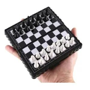 미니 접이식 체스게임 휴대용 보드게임 장난감 여행용 체스판