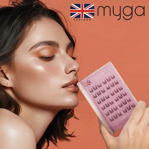 마이가 노글루 속눈썹 원터치 가닥 자연연장 속눈썹, 래빗, 1개