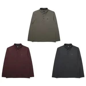 [K2](강남점)KMU24281 남성 간절기 기능성 티셔츠 BOOST_가을 스트라이프 폴로 티셔츠