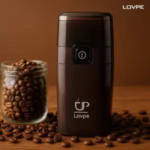 로페 원두 자동 분쇄기 커피 그라인더 원두가는 기계 CG-1011 브라운