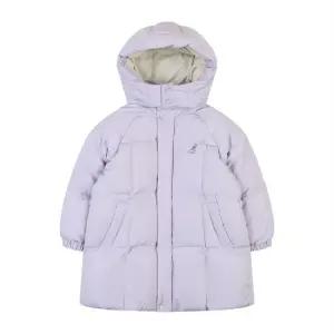 [캉골키즈]스퀘어 퀄팅 롱 다운 점퍼 PD 0009 라이트 퍼플