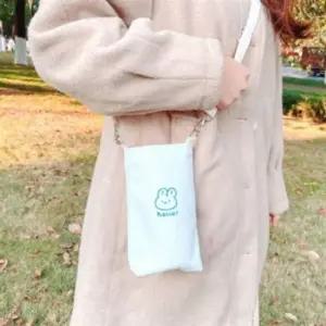 여성 에코백 텀블러 커피 홀더 드링크백 캔버스