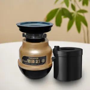 [A/S 2년보장] 황금맷돌 프리미엄 명품21 음식물처리기/ KC인증 악취차단 저소음 음식물분쇄기 싱크대일체형