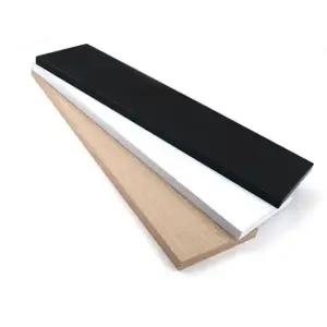 나무선반 150x600x18T 흑색 우드 다용도 인테리어 나무선반 원목선반 우드선반 벽선반