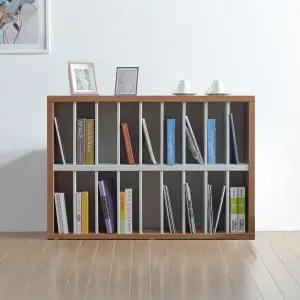 우아미가구 라우 2단 1200 책장 18칸