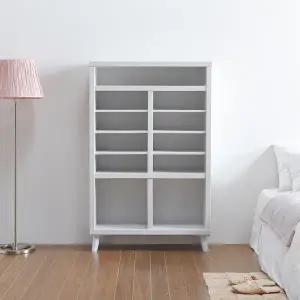우아미가구 유티 정리 책꽂이 다용도 책장 840