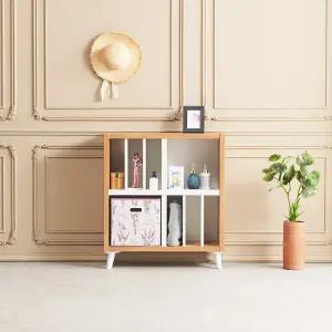 우아미가구 유티 정리 책꽂이 2단 다용도 책장 840