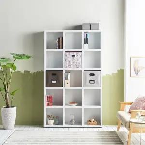 우아미가구 레피 수납정리함 5단 책장 1200