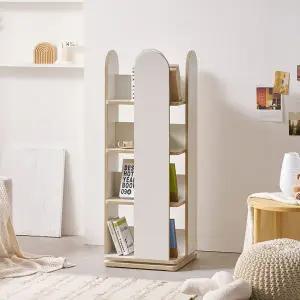 우아미가구 모리무 4단 회전책장