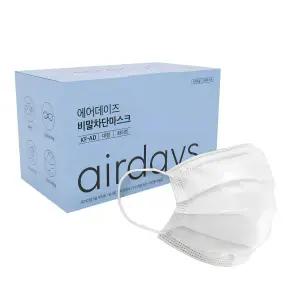 에어데이즈 비말 차단 덴탈 마스크 대형 KF-AD 50개입 1개