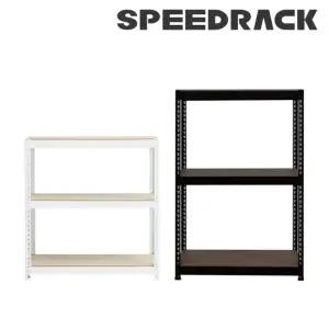 무볼트 조립식 철제 선반 앵글 1200 x 600 x 900 h) - 3단  원기둥)