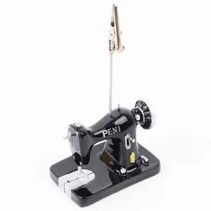 [하프클럽/]엔틱 미싱기 메모 빈티지 네임텍 집게 홀더