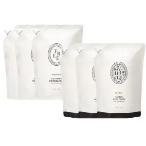 [3+3] 베르블랑 중성 아기세제 리필 +섬유유연제 리필