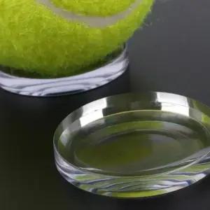 전시 구체 원형받침대 투명 거치대 디스플레이 (44zrx)