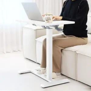 [일루일루]오텐션 H02 유압식 높이조절 쇼파 테이블 이동식 노트북 스탠드