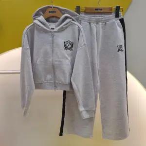 에스핏 HC08 크롭 후드집업 세트TR 에스핏주니어 여아/봄가을상하세트  SJY509 FKTR09