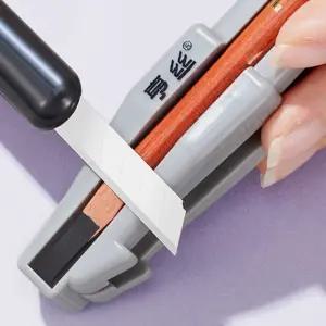 TW 아이브로우 깎기 가이드 보조 연필 펜슬 샤프닝 프레임 틀