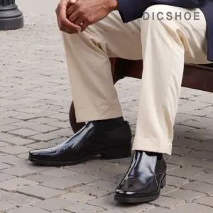 [딕슈]딕슈 남성 빅사이즈 슬립온 로퍼 정장 구두 4cm A616