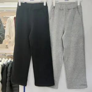 [에꼴리에][모다부평]노기모 유니 스트레이트 바지/25D0235/BK,GY_BP