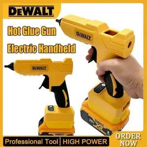 디월트 무선 전기 핸드헬드 글루건 수리 DIY 도구 핫멜트 용접 열풍기 20V 배터리용 화상 방지 노즐