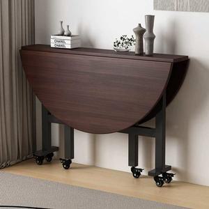 접이식 대형 원형 테이블 회의 4 800 인테리어 6인용 바퀴달린 공간절약 1200 원탁