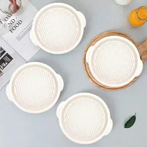 뿌띠 테이블 원형접시 4P세트