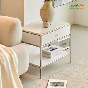 케미에르 모비딕 스텐레스스틸 2단협탁 KFA-242