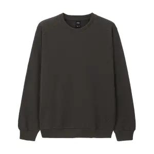 [AK플라자] [나우] nau U리프플리스맨투맨 KHAKI