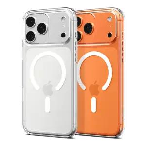 아이폰17 프로 맥세이프 케이스 초슬림 투명 하프 펀치홀 에어스킨맥핏