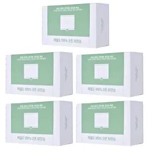 더페이스샵 데일리 뷰티툴즈 마일드 100% 코튼 화장솜(80매) 5개