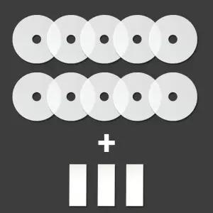 에스틸로 미니 건조기 호환용 배기필터 원형필터 건조기 필터 원형10장+사각3장