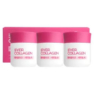 에버콜라겐 레티놀A 3병 12주분 저분자 콜라겐 펩타이드 비오틴