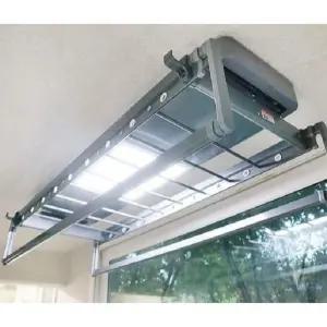 자동빨래건조대 전동 건조대 리모컨 빨래 천장 조명 베란다