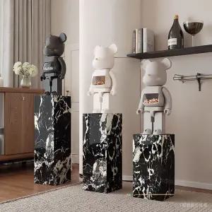 대리석 전시대 도자기 돌기둥 쇼룸 매장 로비 미술관 전시 인테리어