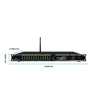 Ktv 디지털 이퀄라이저 프리앰프 효과 장치 오디오 프로세서 Echo UsB Mp3 홈 리버브가라오케