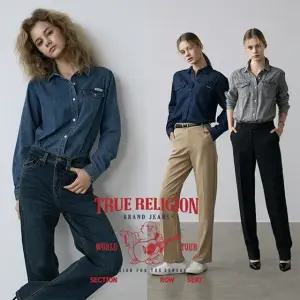 25FW 트루릴리전 여성 코튼 데님 셔츠 2종