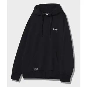 지프 JEEP 에센셜 스몰로고 후드티셔츠 (JQ5THU002BK) JQ5THU002BK 195604