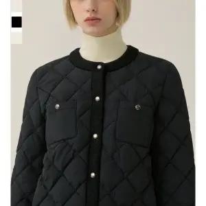 [리스트](광주신세계) 퀼팅 라운드넥 니트 배색 점퍼