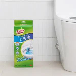 [3M]크린스틱 올인원 변기청소 핸들+리필 31입