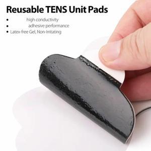Omron 대형 긴 수명 패드 스냅 전극 패드 내구성을 위한 10Pcs TENS 장치 교체 패드