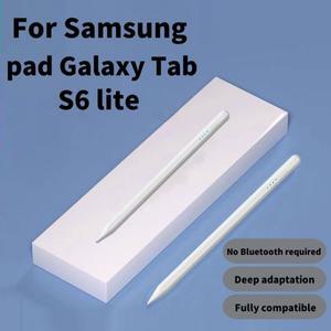 삼성 패드 용 터치 펜 갤럭시 탭 S6 라이트 용량 성 스크린 스타일러스 연결 낙서 클립핑 쓰기