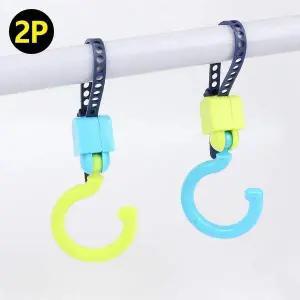 유모차 수납 걸이 2P 다목적 가방 거치대 육아 필수 아이템