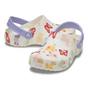 [크록스](하남점)[키즈] 클래식 버터플라이 그래픽 클로그 토들러 211263-0WV 크록스 샌들 슬리퍼 지비...