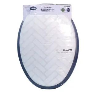 데일리 블룸 프리미엄 변기커버 특대형나혼자 청결 교체 DIY 나혼자