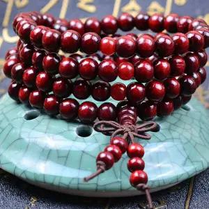 연꽃나무 불교 악세서리 염주 팔찌 6mm 108염주