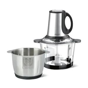 신일 2.5L 멀티 다지기 스테인리스 유리 4중 칼날 마늘 탈피기 SFM-30FM