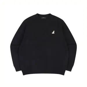 [캉골](강남점)로고 패치 스웨터 1885 블랙