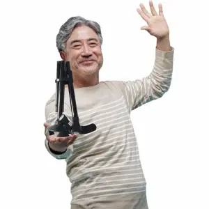 초경량 접이식 LED 노인 어르신 네발 지팡이